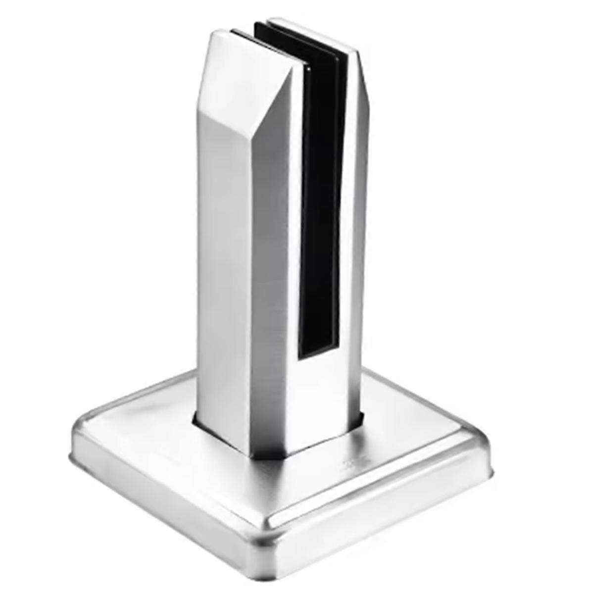 304 Stainless Steel Pool Clamp Glass Panel Pool Fence Staircase Bracket Spigot Balustrade Floor Dec
