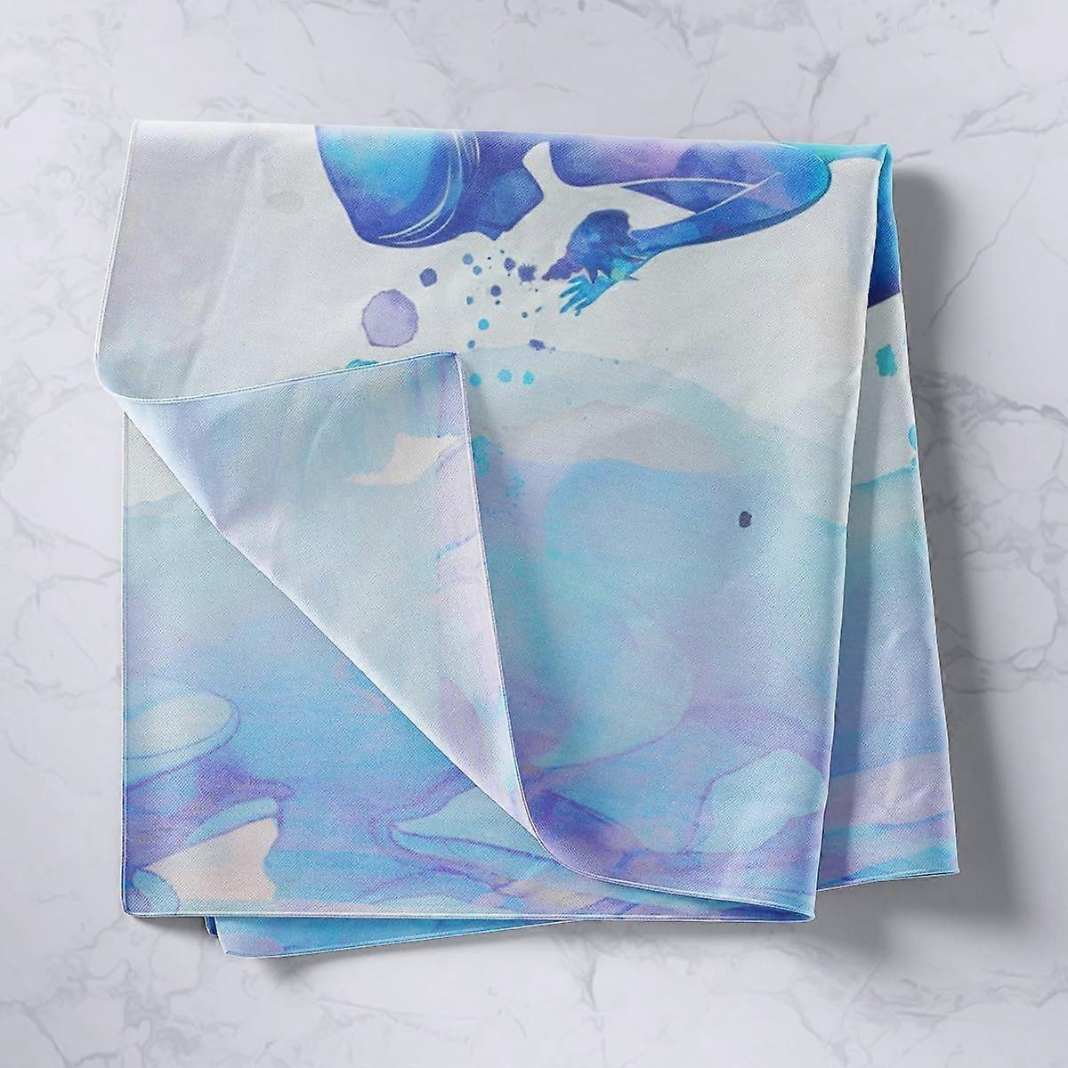 Sjöjungfru tie-dye gobeläng 59×82 tum