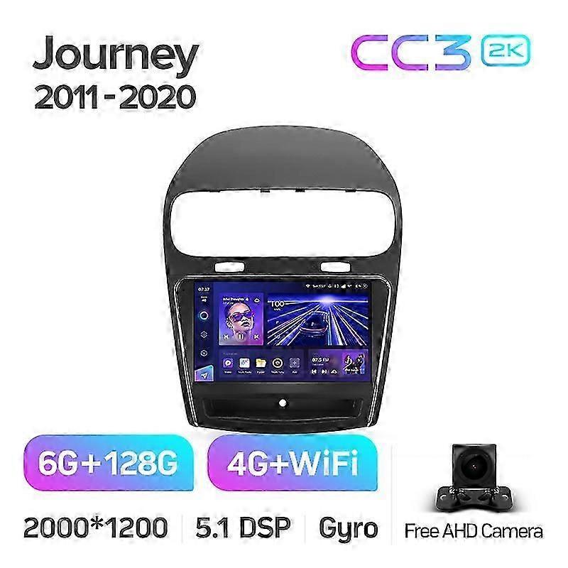 Cc3 2k For Dodge Journey Jc 2011 - 2020 Car Radio Multimedia Video Player Navigation Stereo Gps Android 10 No 2din 2 Din Dvd