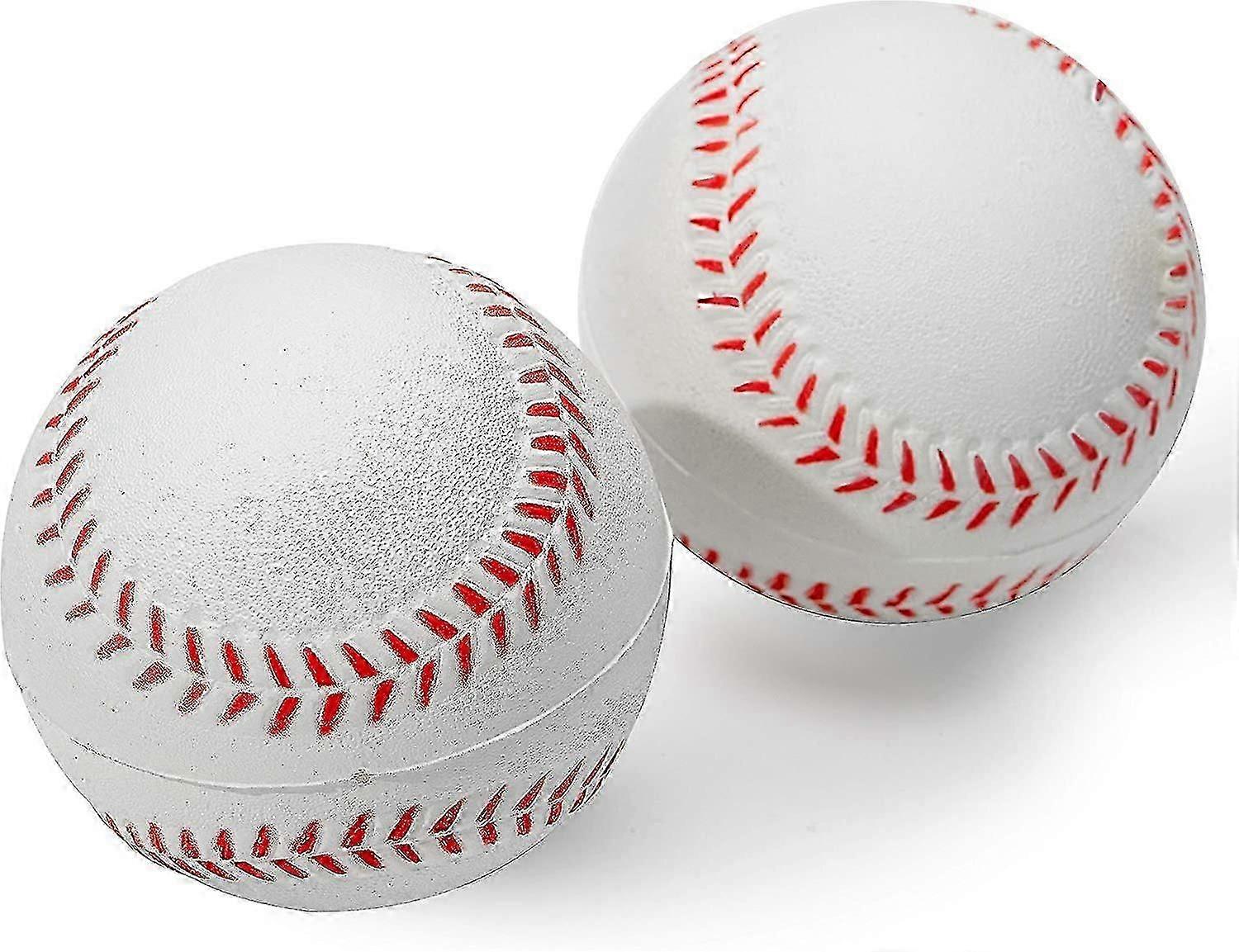 9 Inch 7.2cm Diameter Training Soft Rubber Core Baseball
