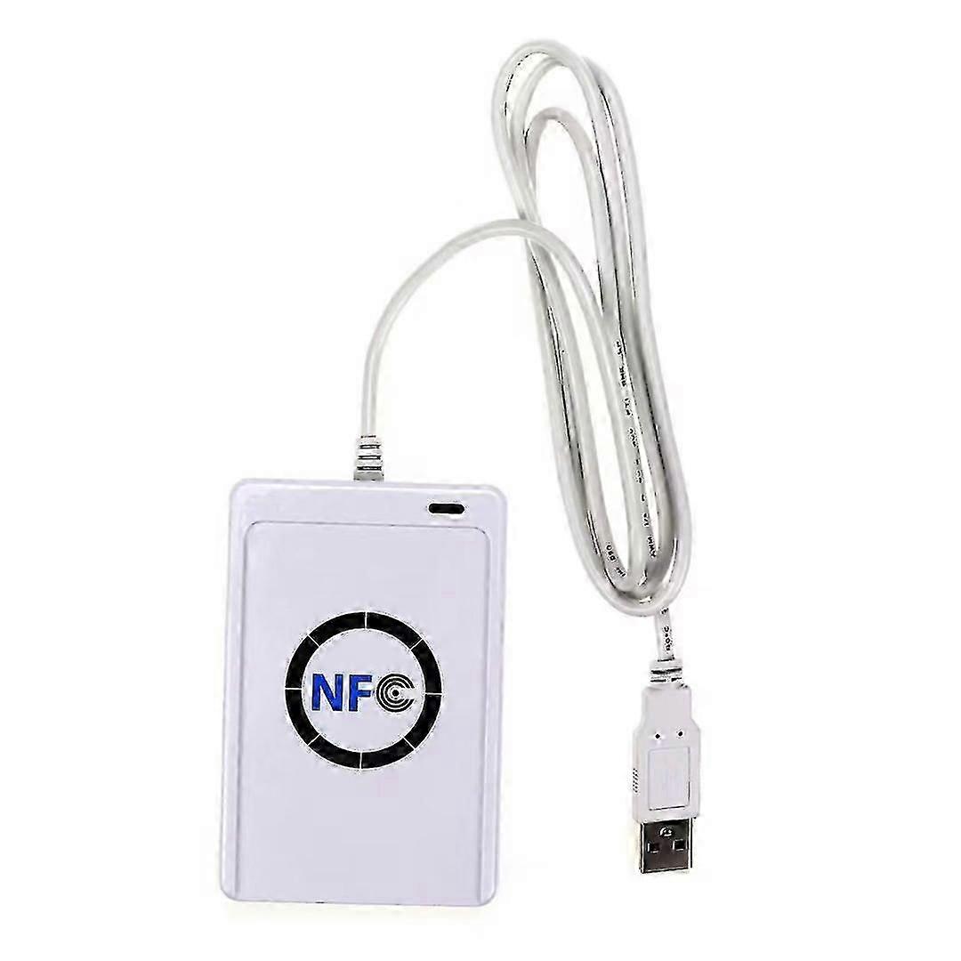 Components Smart Card Reader Contactless Usb Ic Card Writer Compatible(1pc, White)