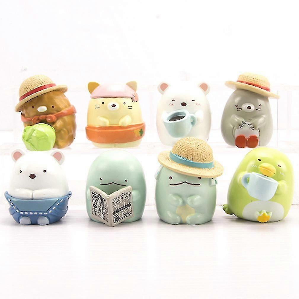 すみちくぐしフィギュア トイコレクション キッズギフト 8個入り