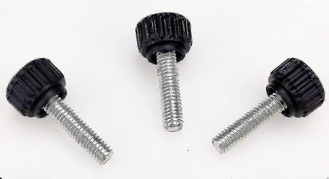 20-piece M6 Thumbscrews Threaded Knurled Thumbscrew Grip Knobs Thumb Screw