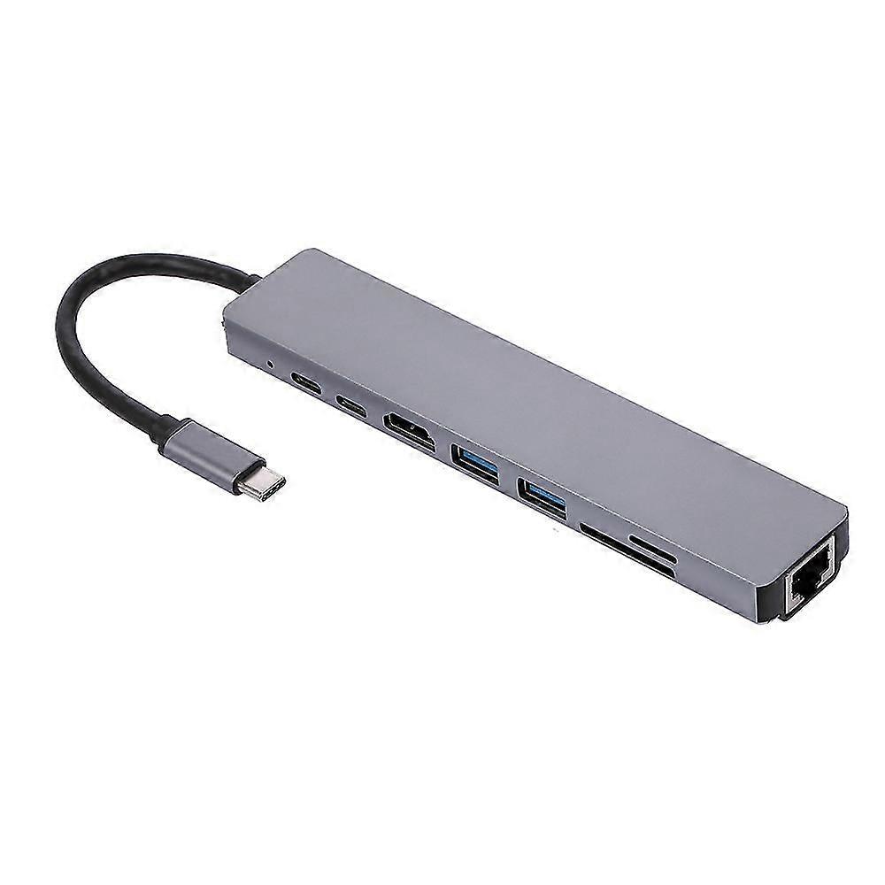 8in1 Usb-c Multi-function Laptop Docking Station Converter
