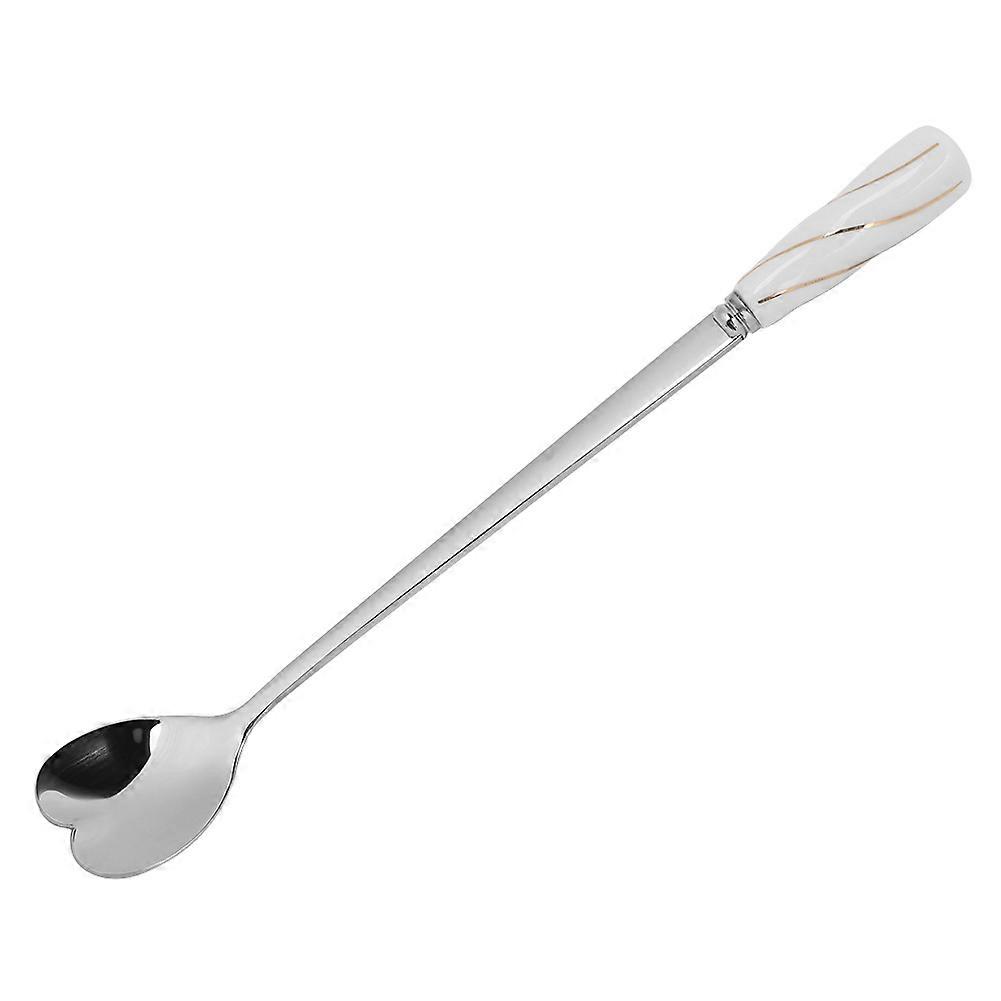 Reble Stainless Steel Coffee Spoon Teaspoon, Model A, 6-Inch, Dishwasher Safe, Teaspoon for Tea, Coffee, Dessert, Silver