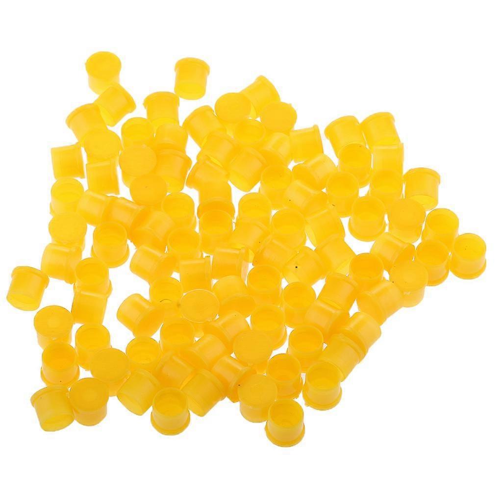 100PicesプラスチックはSMAの女性のRFのコネクター アダプターのための塵をカバーします