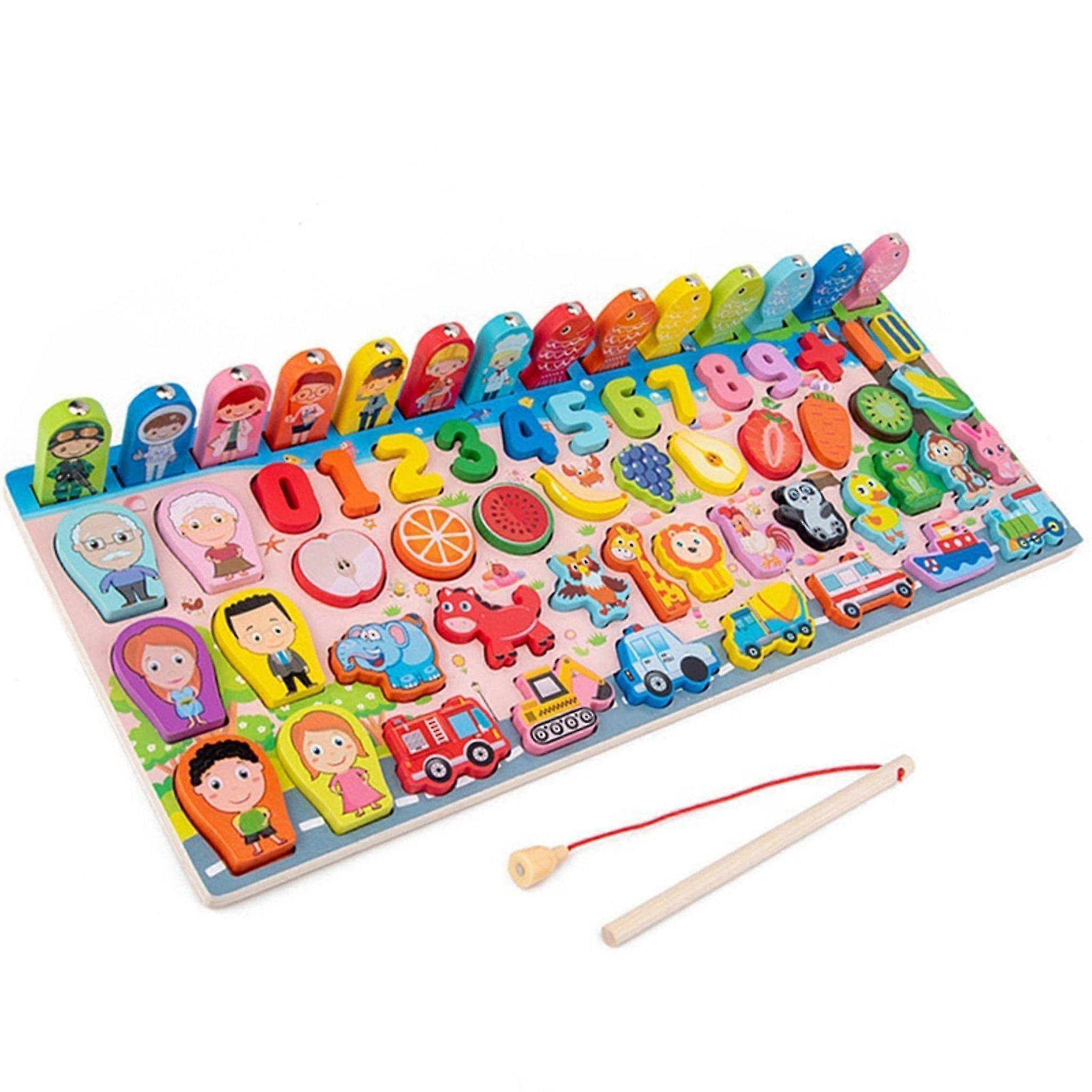 Puzzle in legno per i più piccoli, 45 18 5 cm