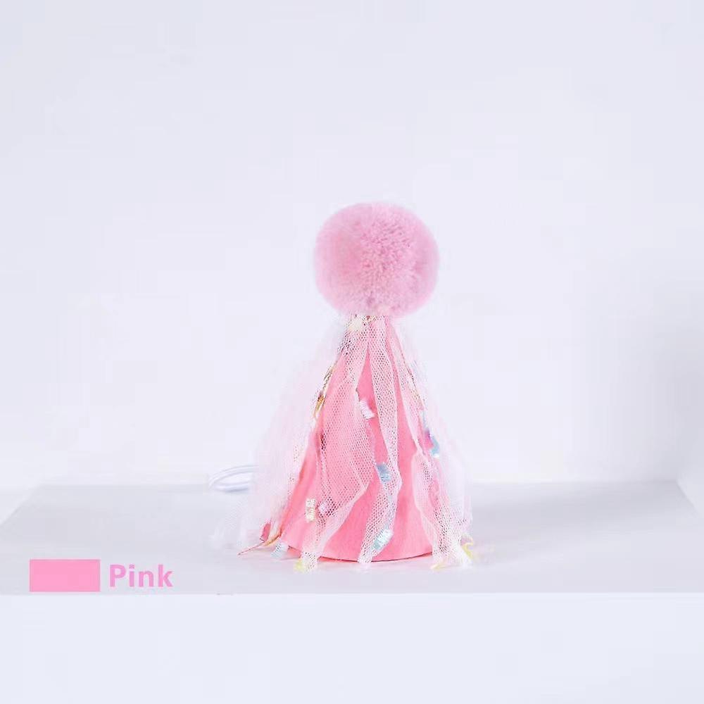 3D Party Hats for Pets - Fun Tassel Decorations and Festive Fringe Design for Birthdays and Celebrations