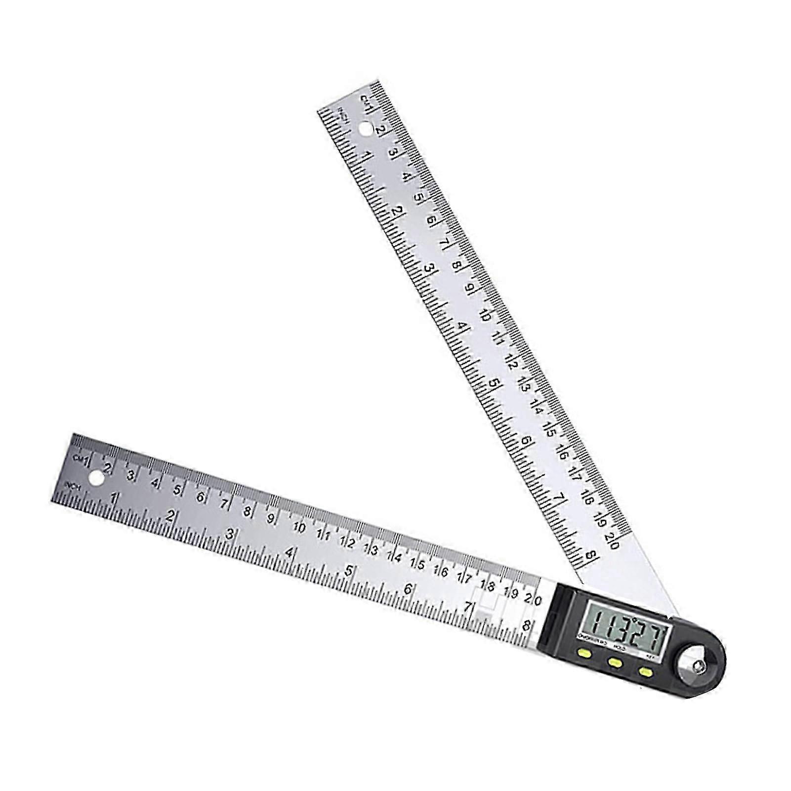 Digital Angle Finder Protractor 200mm Multifunctional Digital Display Angle Finder Ruler for Woodworking Construction