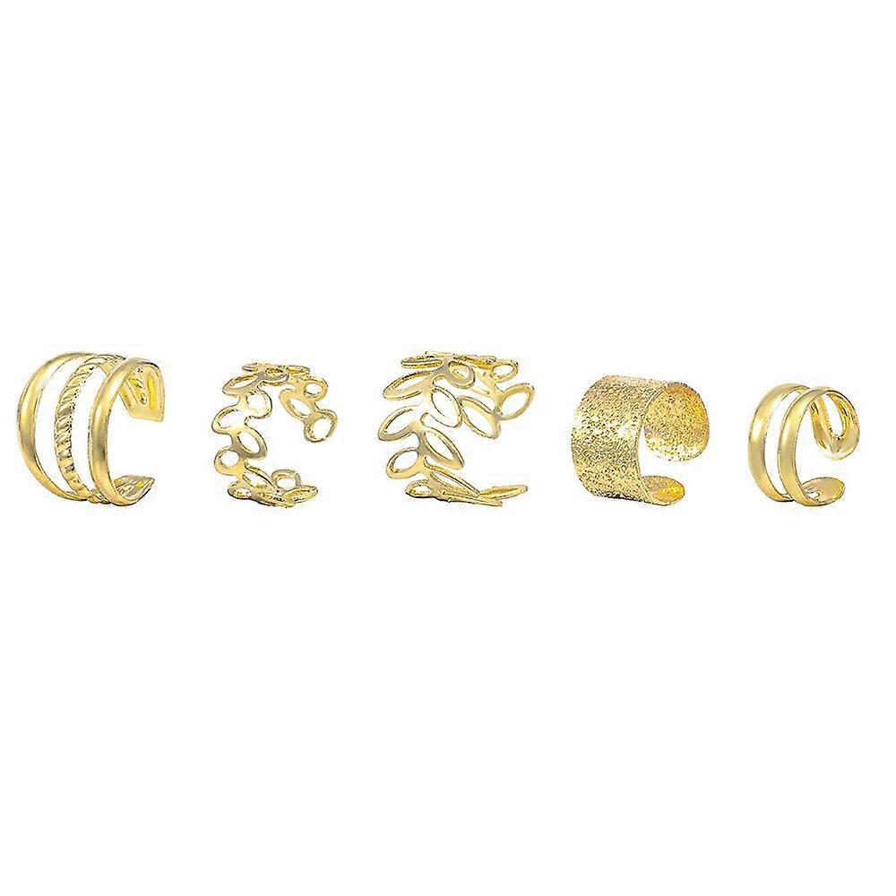 Fashion explosion simple C letter without piercing solid color ear clip_Special Gift