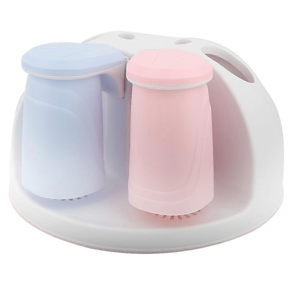 Magnetic Attraction Toothbrush Holder Toothpaste Shelf Storage Bathroom Accessories