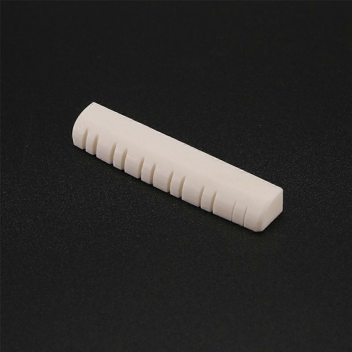 12 Strings Guitar Bone Bridge for Folk Guitar 49mm/76mm Guitar Parts