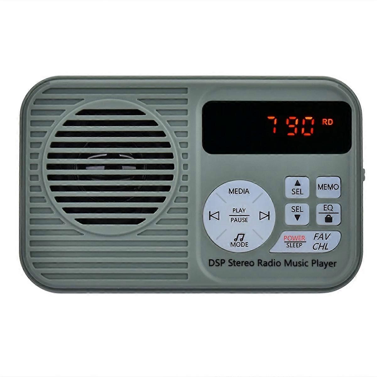 DSP Stereo Radio Mp3 Music Player High Quality Bluetooth Radio