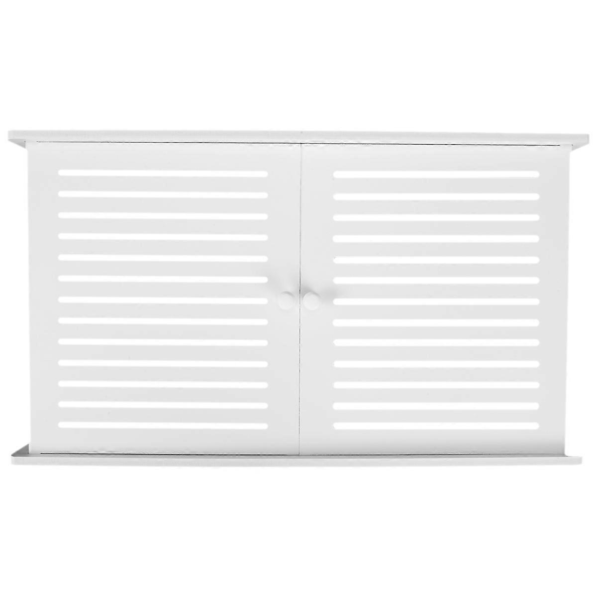 ワイヤレスWifiルーターストレージボックス木箱L