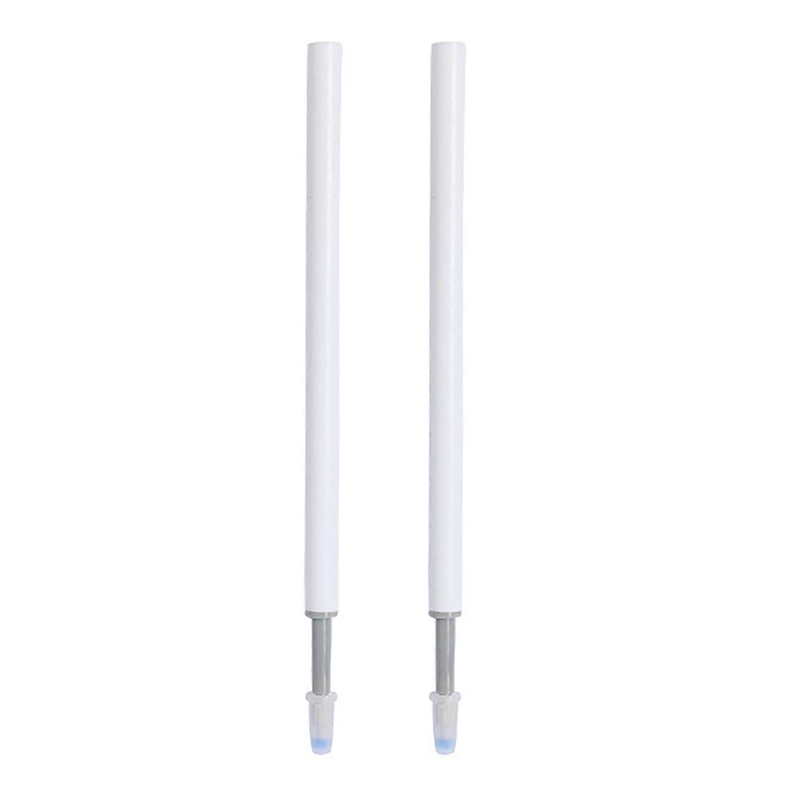 Gel Ink Refills for Retractable Click Pens, Smooth Writing, Quick Drying, White Shaft, High Volume, for Classroom, Office, Home, Black