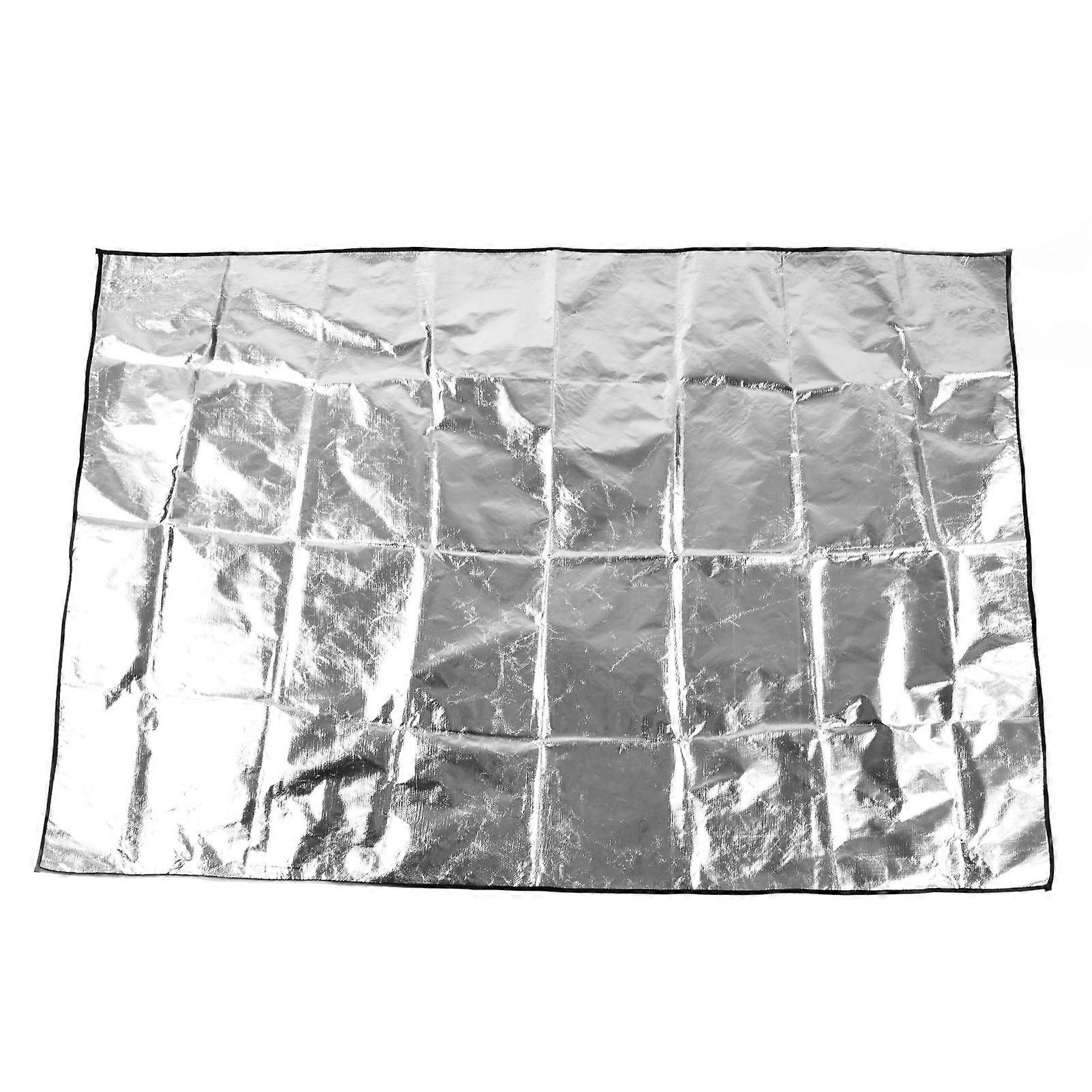 Fireproof BBQ Fire Pit Protector Heat Resistant Under Grill Mat for Outdoor Lawm Camping