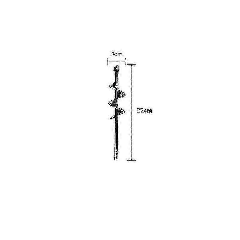 Garden Auger Drill Bit, 4 Sizes