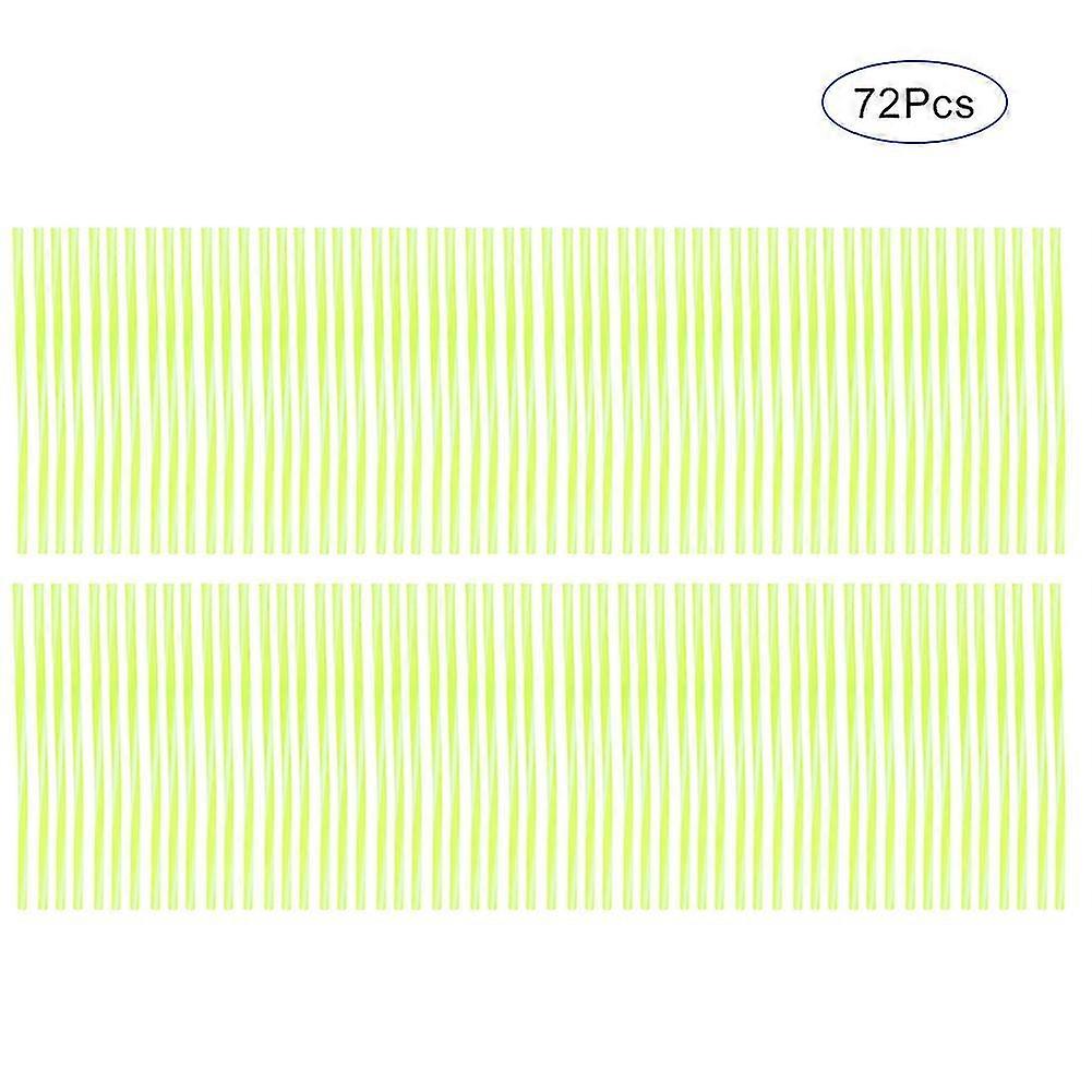 72Pcs Blue White Wheel Spoke Protector Cover Wrap