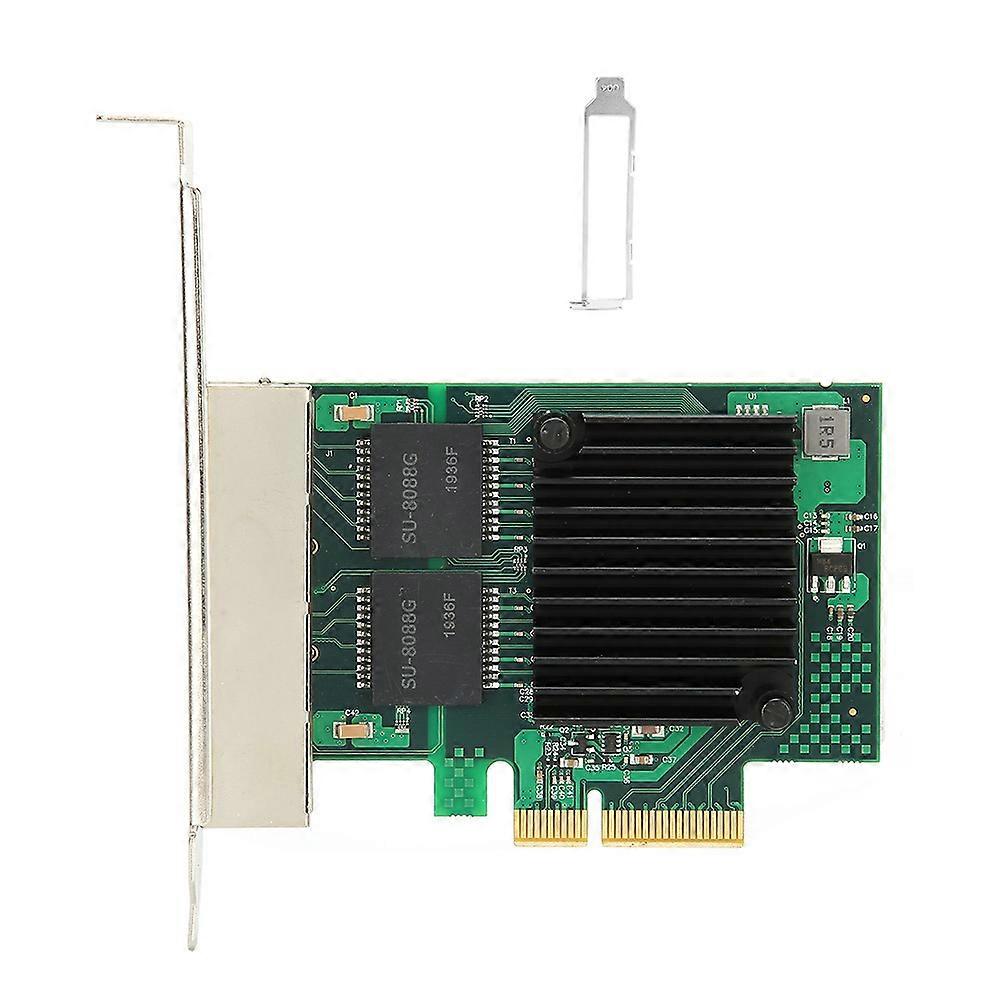 Netzwerkkarte Computerteile PCI-E auf Gigabit Ethernet 4-Port RJ45 1000M I350AM4 Chipsatz