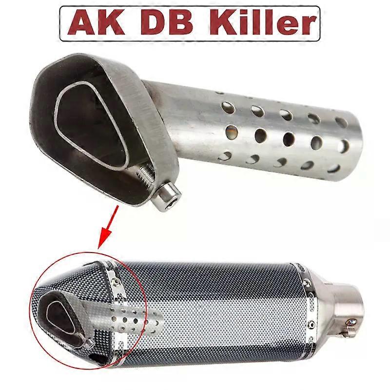 57mm*40mm Motorcycle Exhaust Muffler Escape DB Killer Adjustable Silencer Reduce Noise Sound Eliminator for Akrapovic