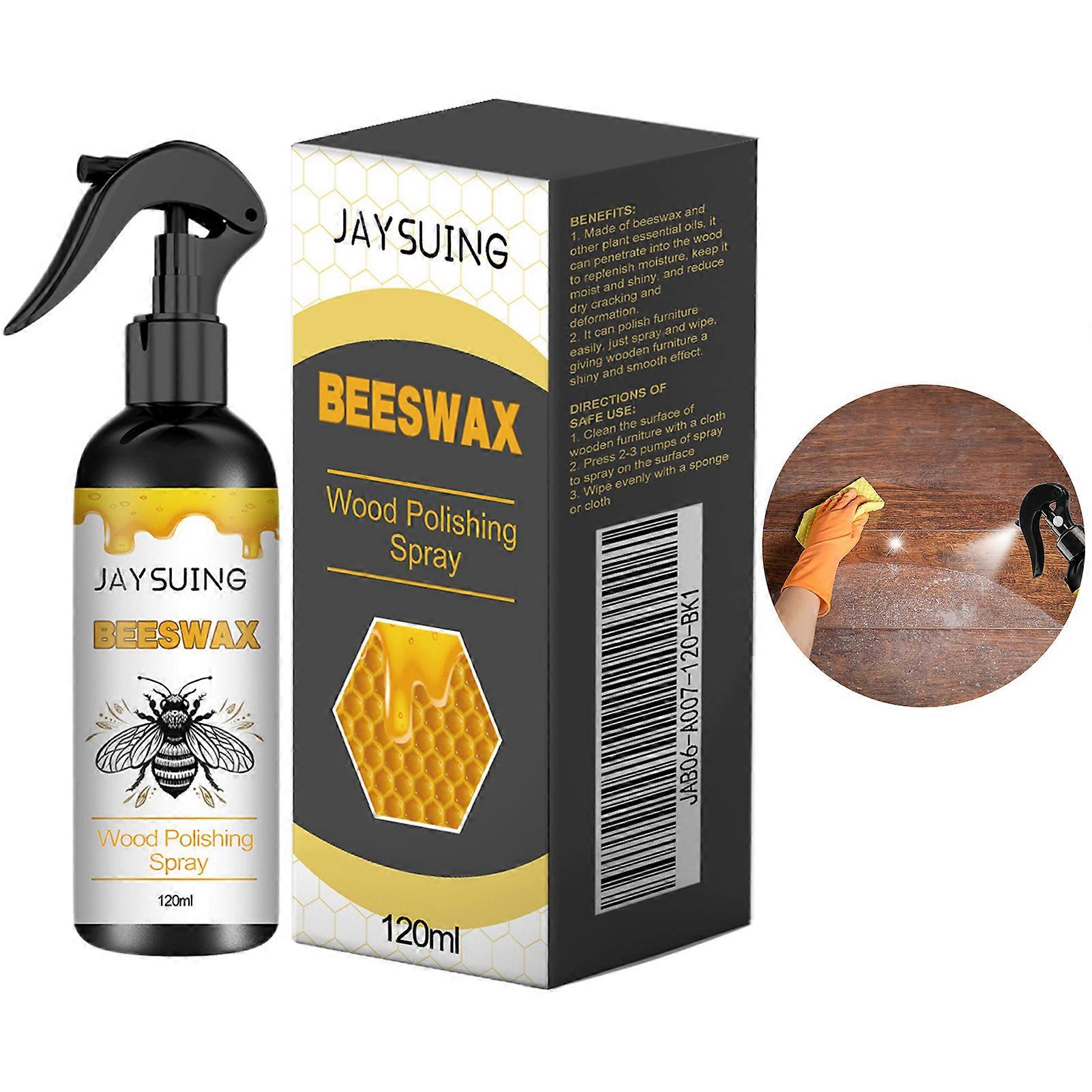 Naturlig bivax Care Spray Restorer Långvarig bufferbart vattentätt vax
 för Tile & Stone Clean Shine