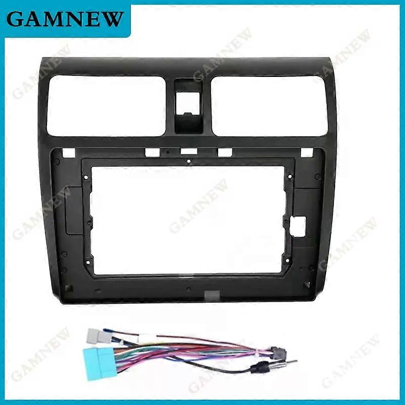 Double Din 10.1 Inch Car Radio Installation DVD GPS Mp5 Plastic Fascia Panel Frame compatible for 2003-2010 SUZUKI SWIFT