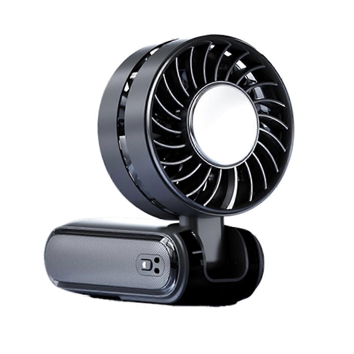 Ice Pack High-Speed Fan, Semiconductor Refrigeration Handheld Fan, Portable Charging Folding Small F