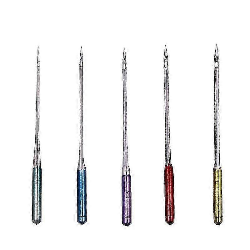 إبر ماكينة الخياطة ، إبر آلة النقطة العادية العالمية للأخ ، المغني ، ماكينة الخياطة المنزلية (5 قطع ، متعددة الألوان)P2025042500224