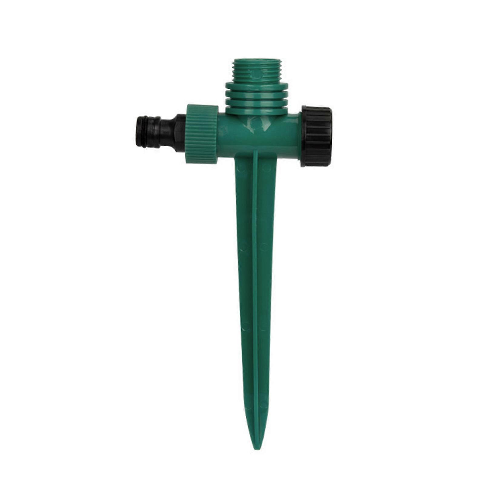 Garden Automatic Rotating Sprinkler Garden Hose Ground Plug Connector Base Safe and Necessary Water-Cooling Tools