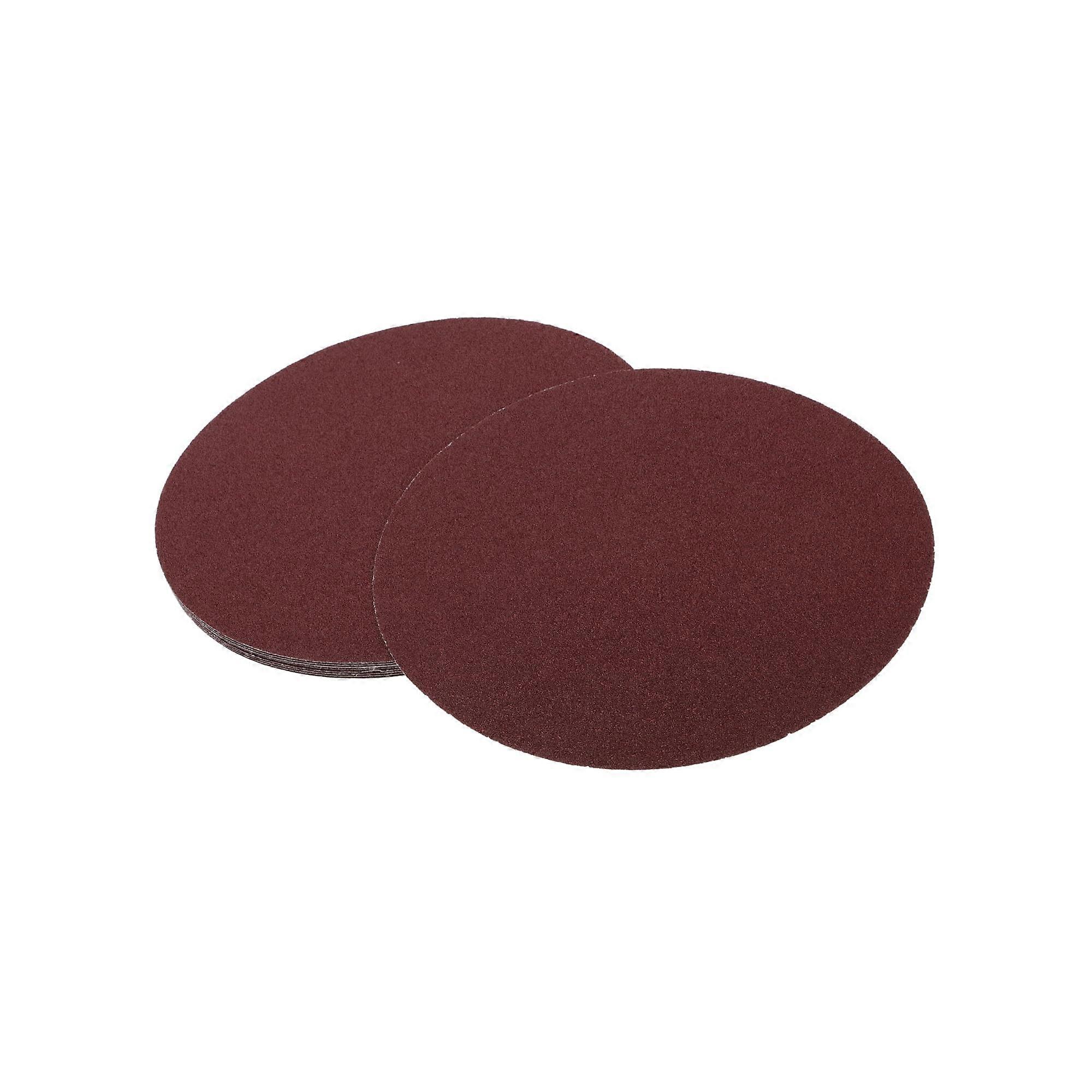 12 Inch Hook and Loop Sanding Discs 40 Grit Sandpaper for Auto Replacement - 10 Pack Heavy Duty Sanding Sheets