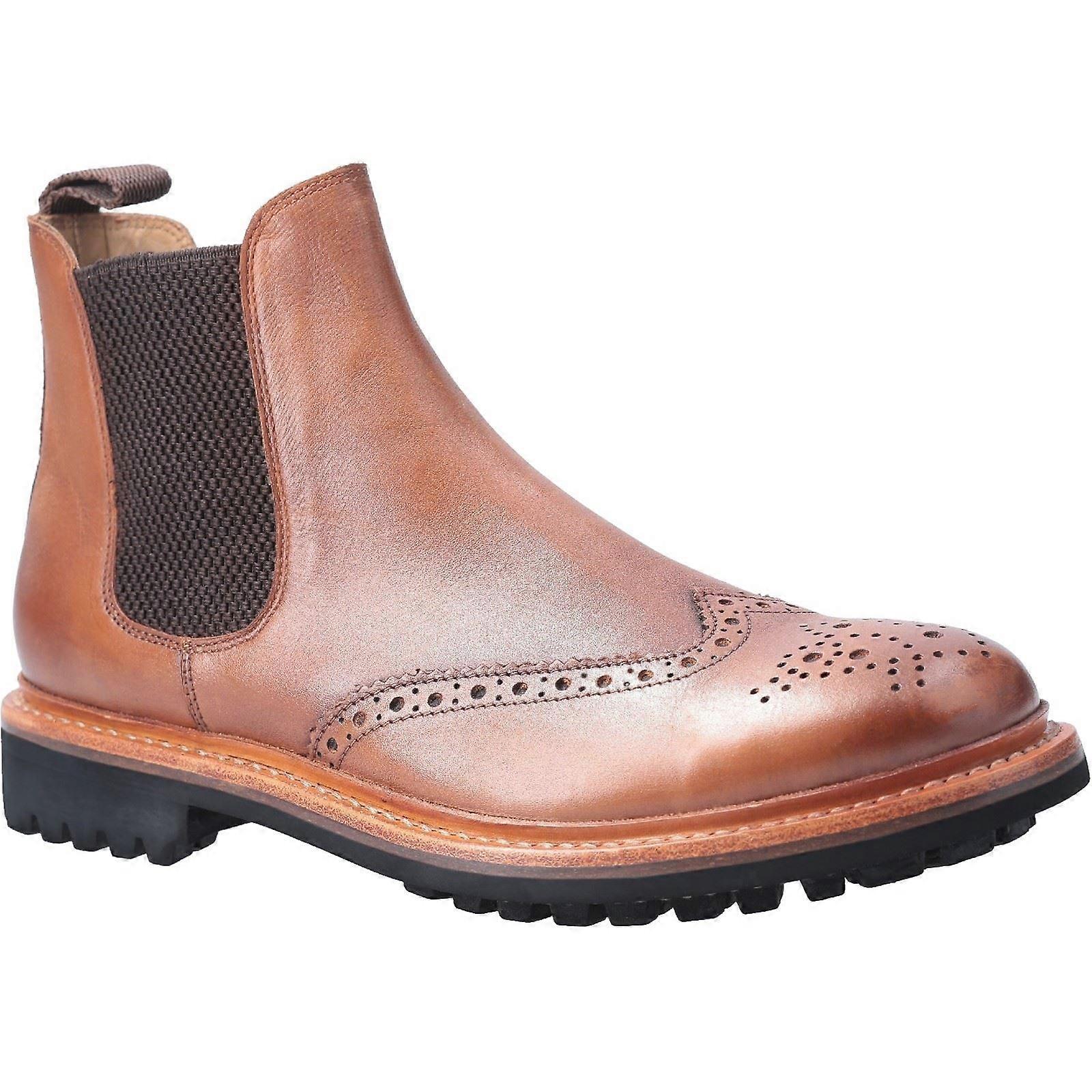 Cotswold Siddington Commando Brown Mens Leather Boots