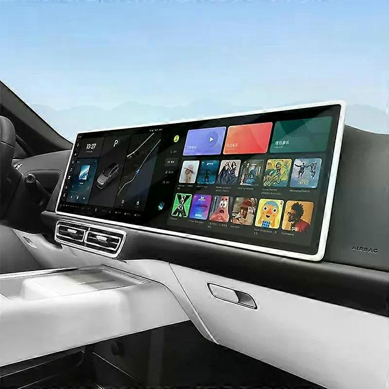 compatible for Leading Ideal LiXiang L7 L8 L9 Silicone Cover Car Screen Frame Display Edge Central Control Protective Film Accessories