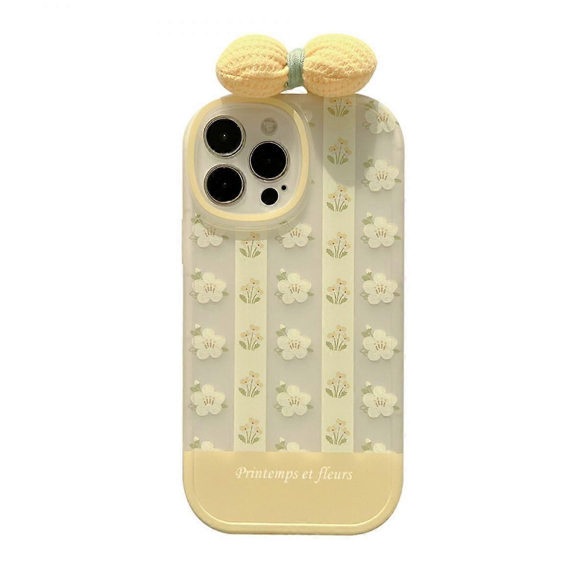 Small Fresh Flower Bow Mobile Phone Case For Iphone13mini