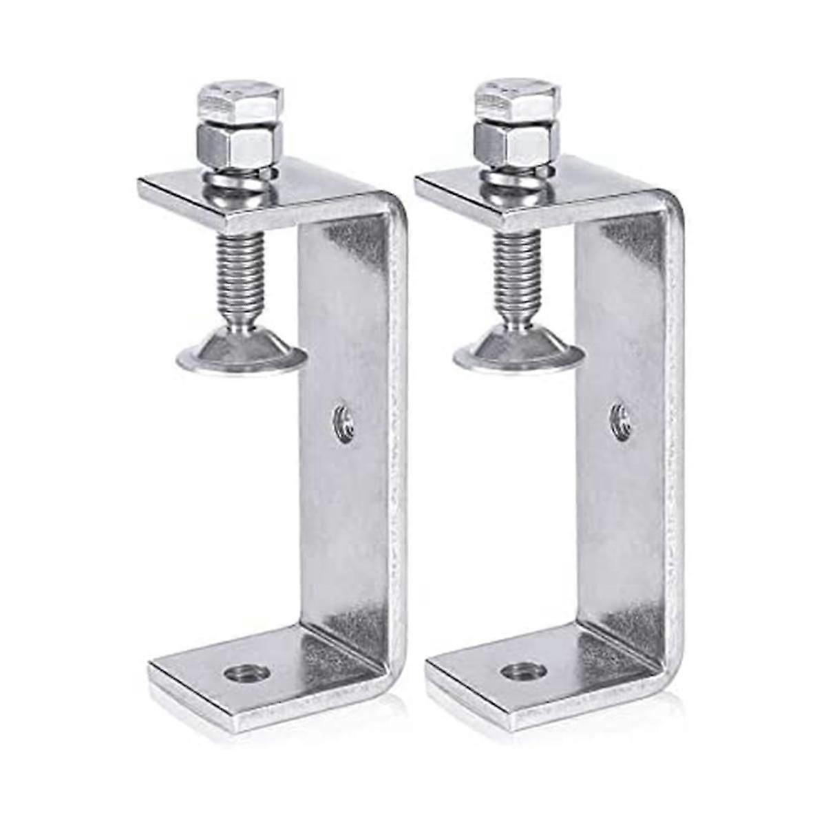 Metal Clamp Heavy Duty Clamp C Clamp Woodworking Clamp with Wide Jaw Openings (120MM), 2PCS