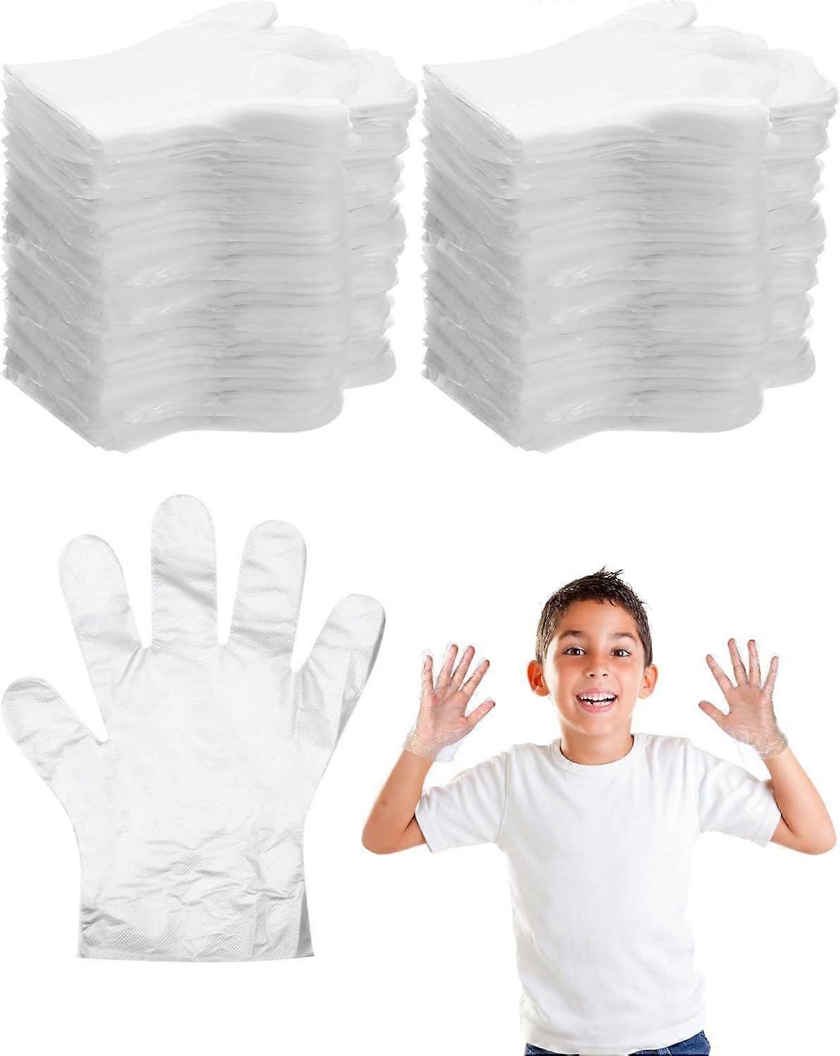 2025 Latest Model  3000 Pack Disposable Gloves for Kids Multipurpose Plastic