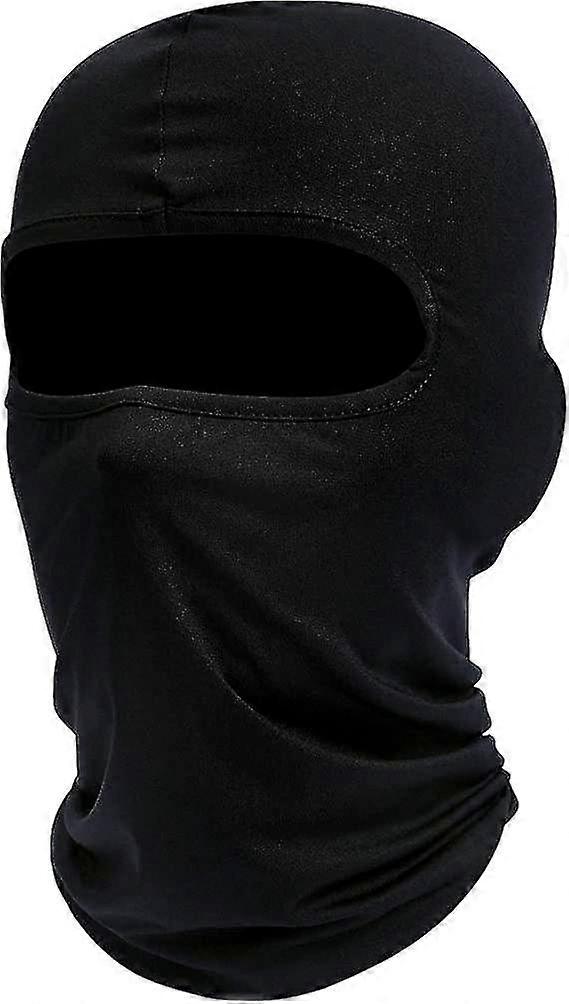 UV Protection Balaclava Face Cover for Motorcycle Cycling Ski Men Women Summer Outdoor Sports Black Neck Scarf