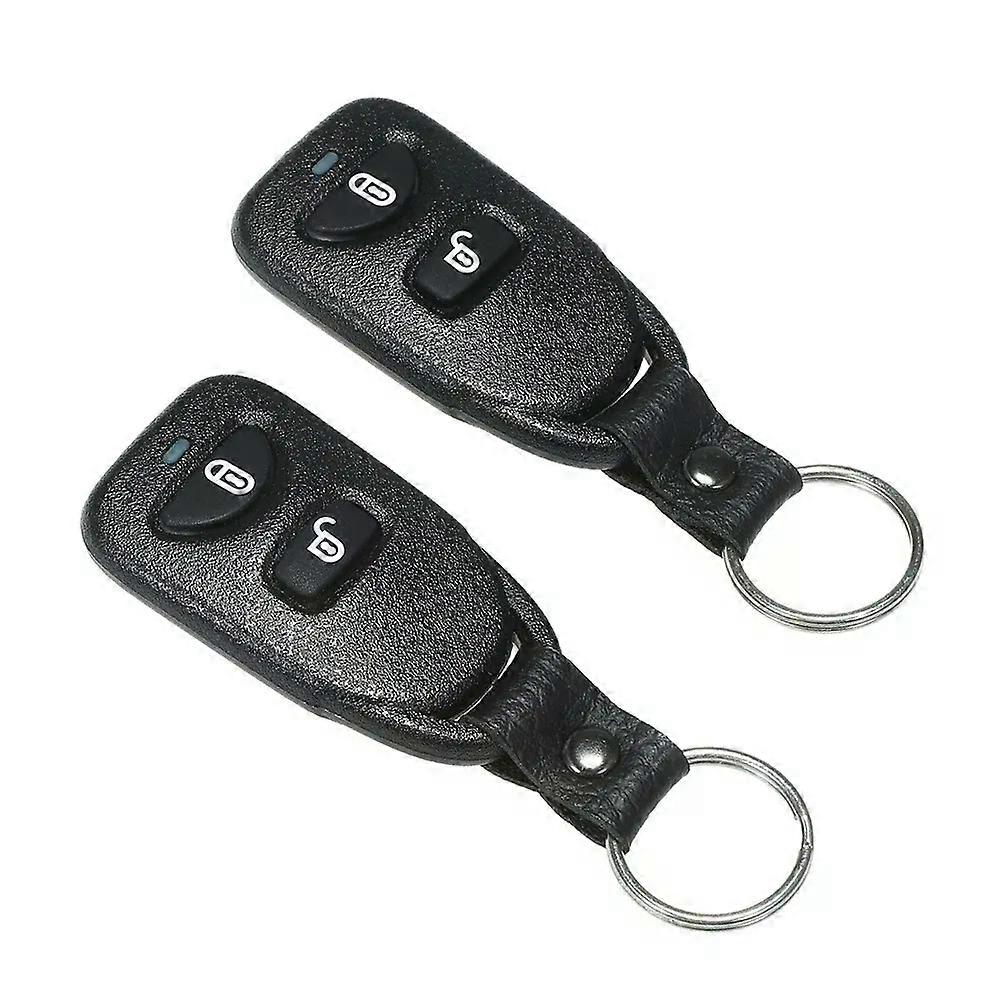 12V Universal Car Auto Remote Central Kit Door Lock Locking Vehicle Keyless Entry System with 2 Remote Control