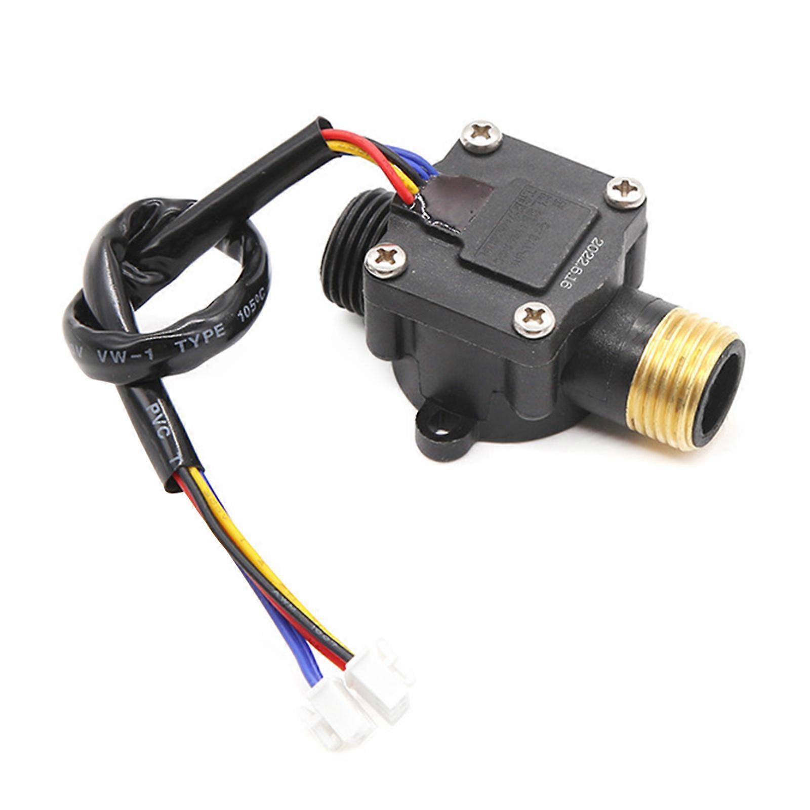 G1/2" DN15 Water Flow Sensors Switches 1-30L/Min Flow Meter For Industrial Control Liquid Circulating
