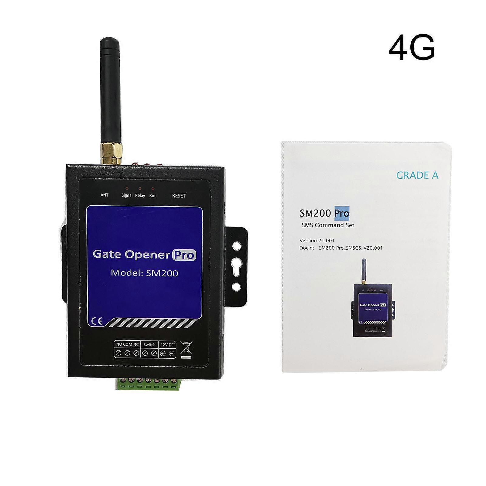 Professional GSM Gate Opener SM200 Wireless Remote GSM Gate Opener Operator Garage Door Access Controller 2G/3G/4G