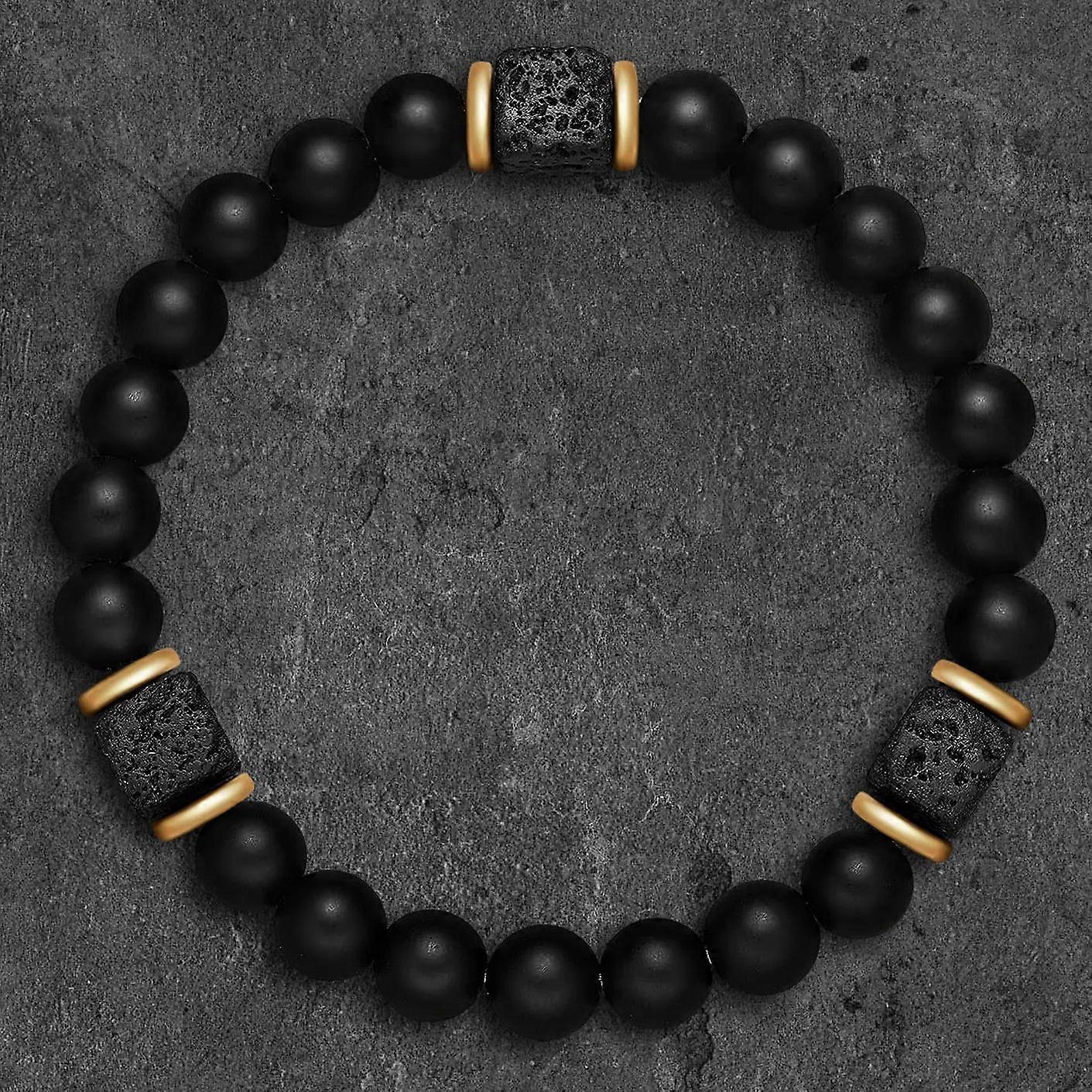Magnetic Nature Stone Bead Unisex Bracelet