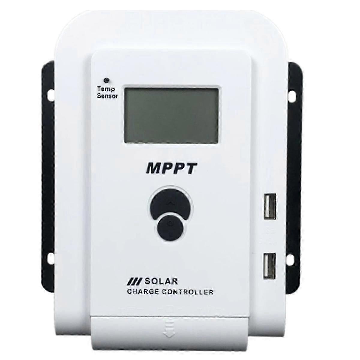MPPT Solar Charge Controller 40A with LCD Display PV Solar Regulator 12V 24V Auto Controller Dual U