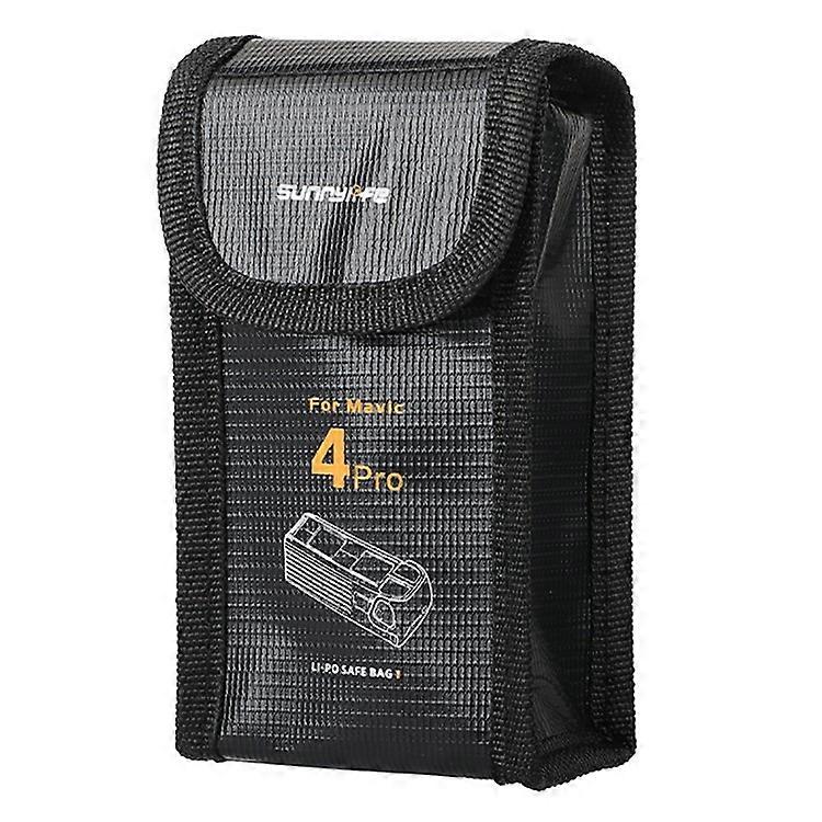 SUNNYLIFE M4P-DC09 Compatible For DJI Mavic 4 Pro Battery Safety Bag Explosion-Proof Pouch for Single Battery