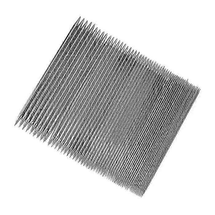 Stainless Steel Knitting Needles Set for Use with Various Brands, Featuring Double Pointed Design and 55 Haberdashery Needles in the Kit