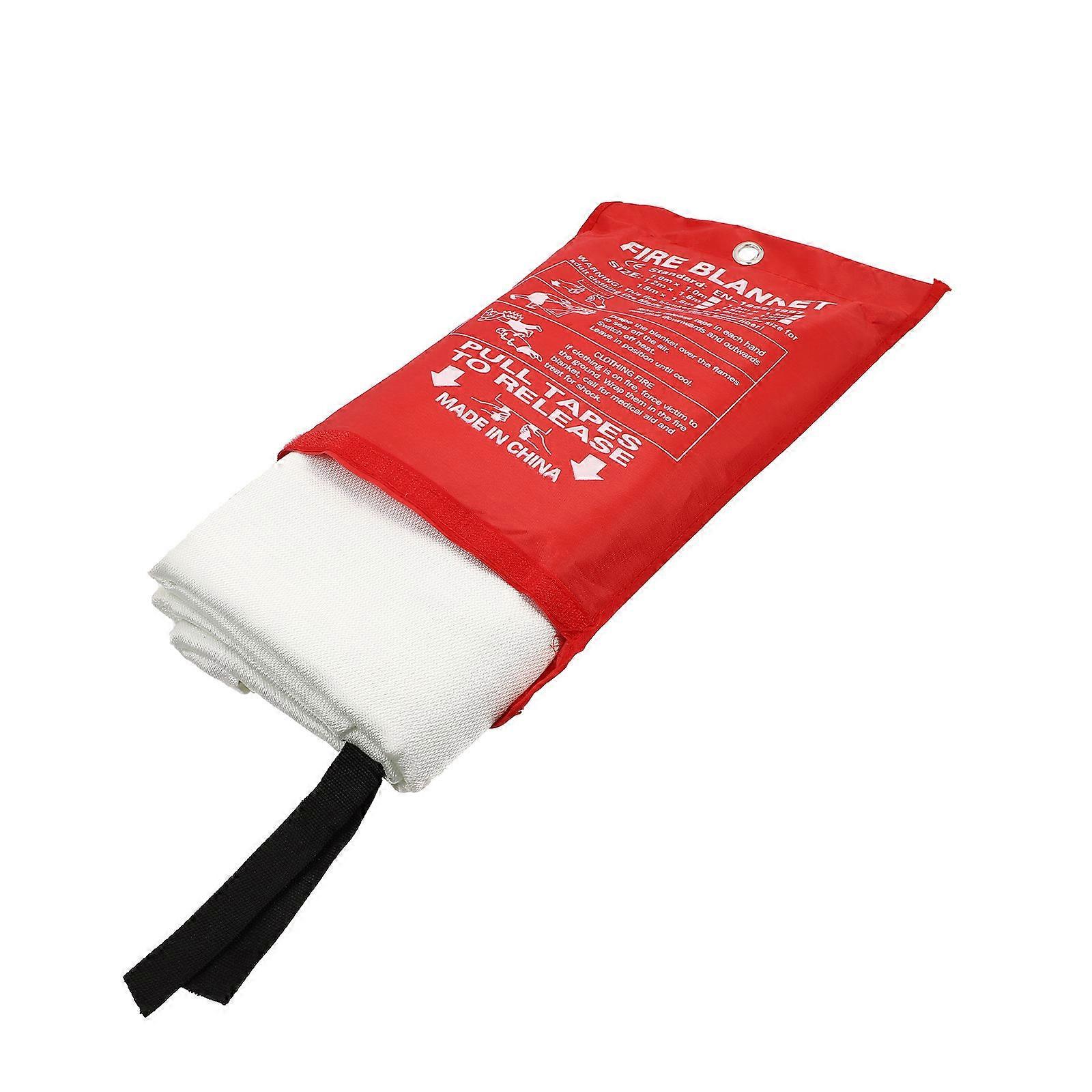 Compact Flame Protection Blanket, , Ideal for Grill and Fireplace Use