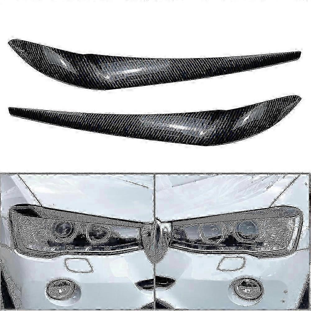 Front Headlight Eyebrow Covers Compatible with BMW X3 X4 2025