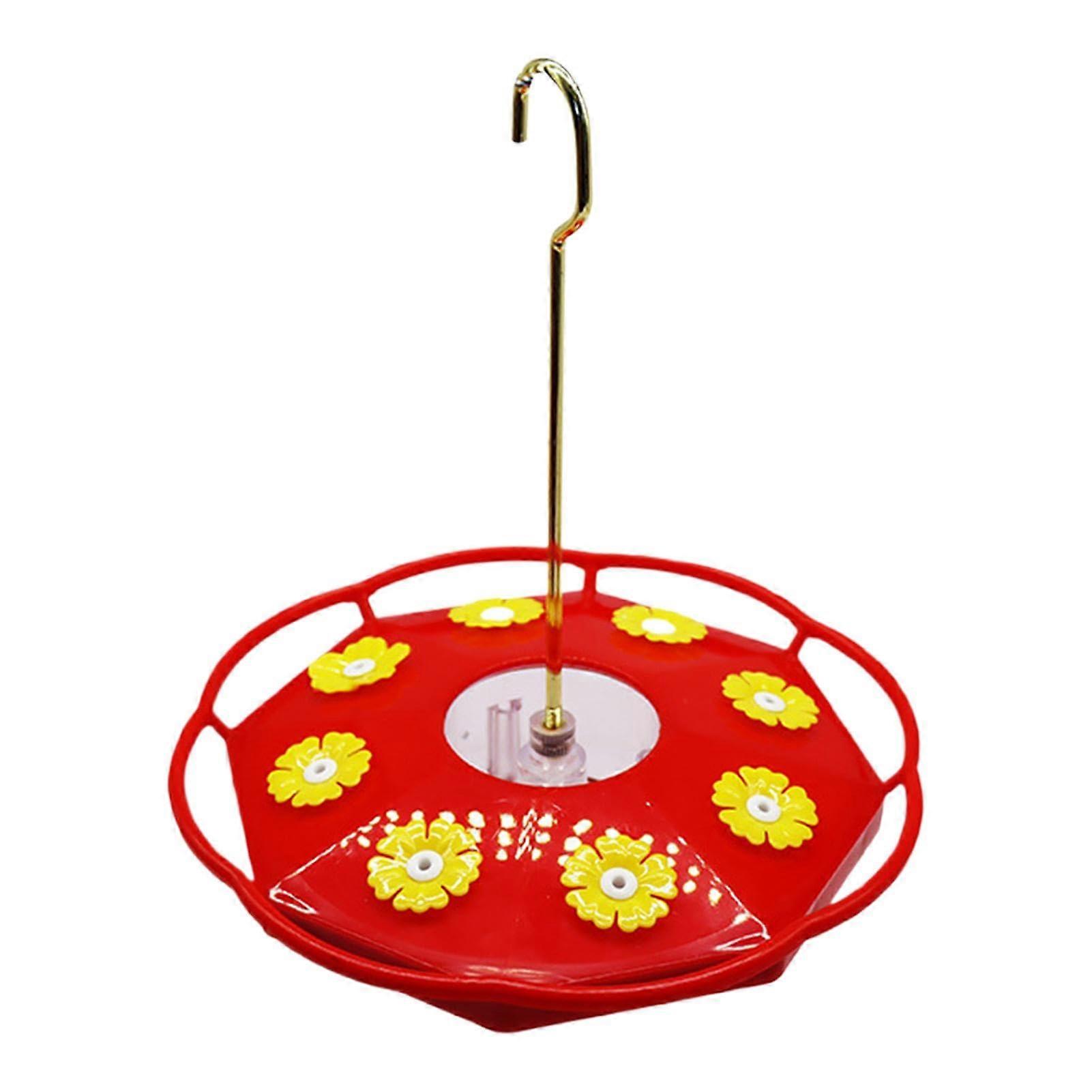 Hummingbird Feeder, Hanging Feeding Station With Leak-Proof Multi-Port Design, Wild Bird Dispenser For Backyard Decor