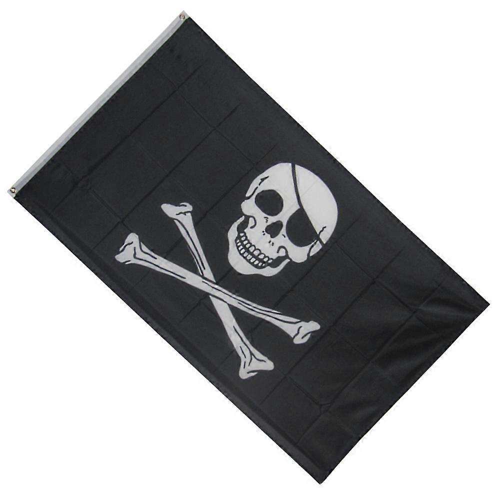 Haunted House Event Flag Halloween Decor Pirate Flags 90x150cm Rectangle Polyester 1Pack
