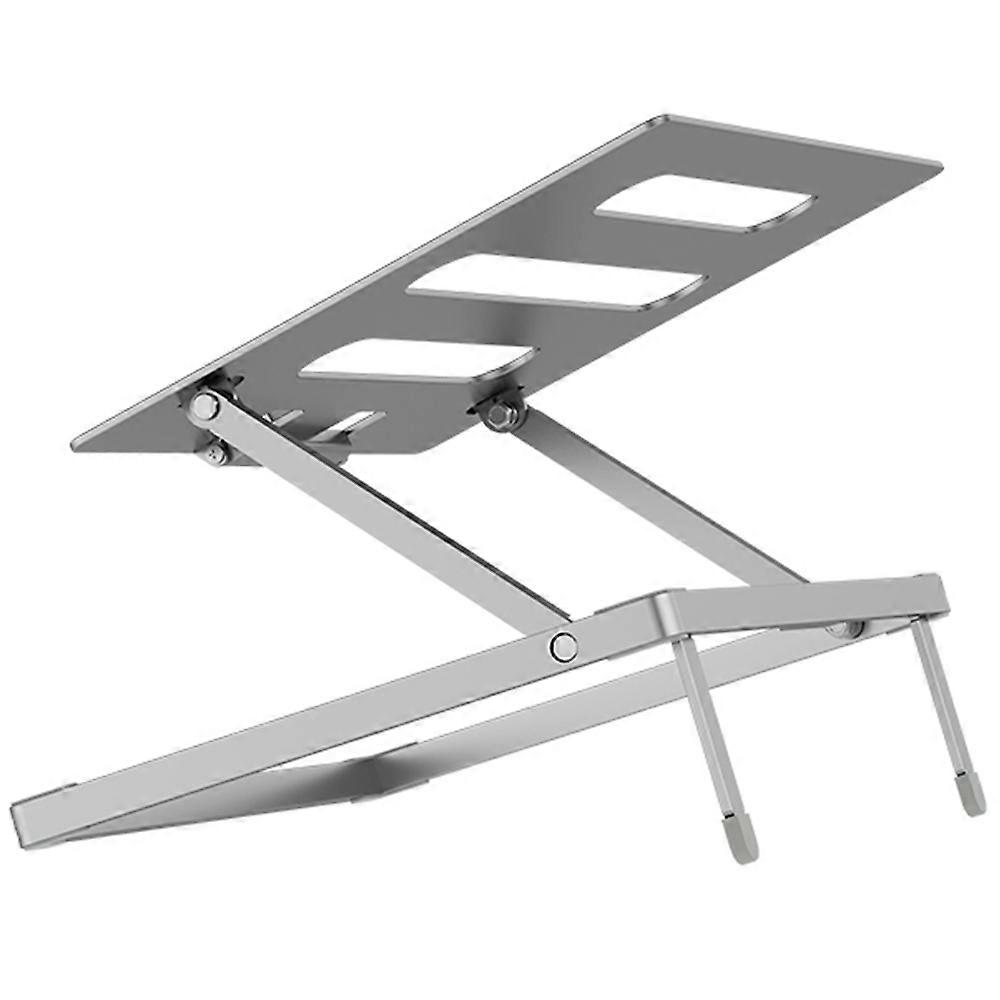 H12 Adjustable Aluminum Alloy Laptop Riser Desktop Stand Holder for Notebook Computer