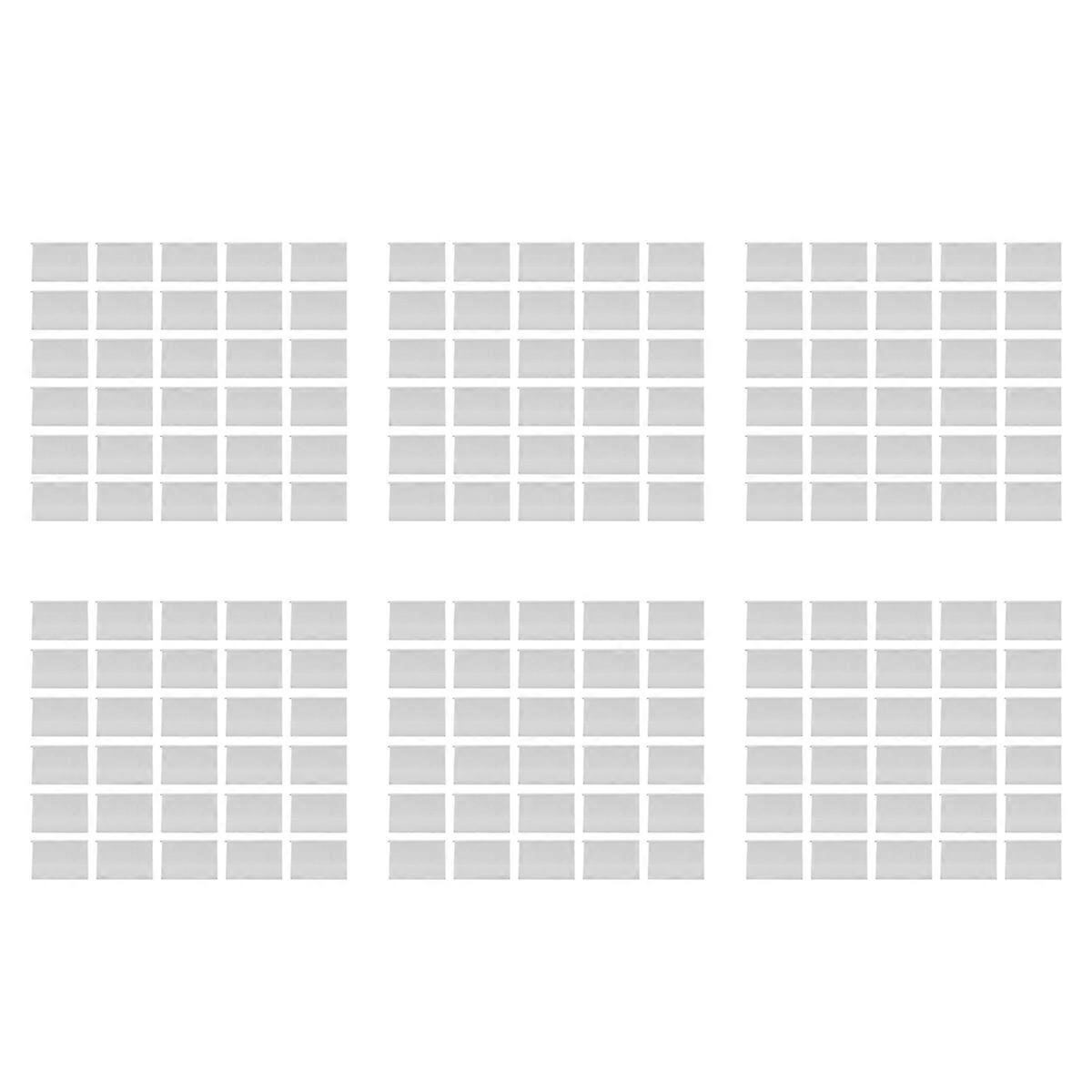 180Pcs Sign Display Holder Price Name Card Tag Mini Sign Label Counter Top Stand Case 6cm X 4Cm