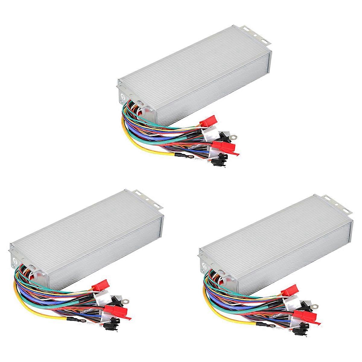 3X 48-72V 2000W DC Brushless Motor Speed Controller Replacement for E-Bike Scooter